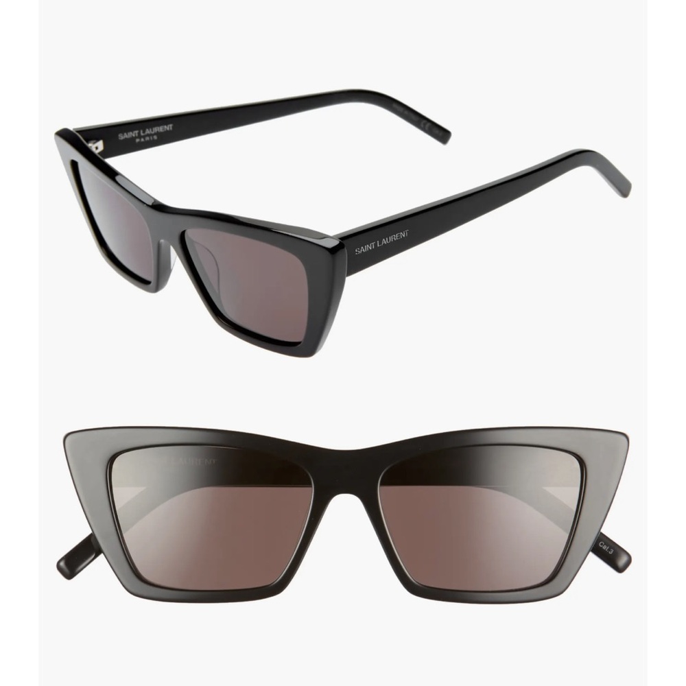 YSL 53mm Cat Eye Sunglasses